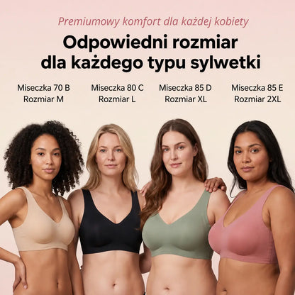 TOKLER – Bezszwowy Biustonosz Premium – Pakiet Gratis