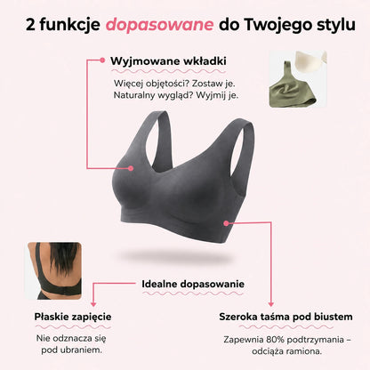 TOKLER – Bezszwowy Biustonosz Premium – Pakiet Gratis