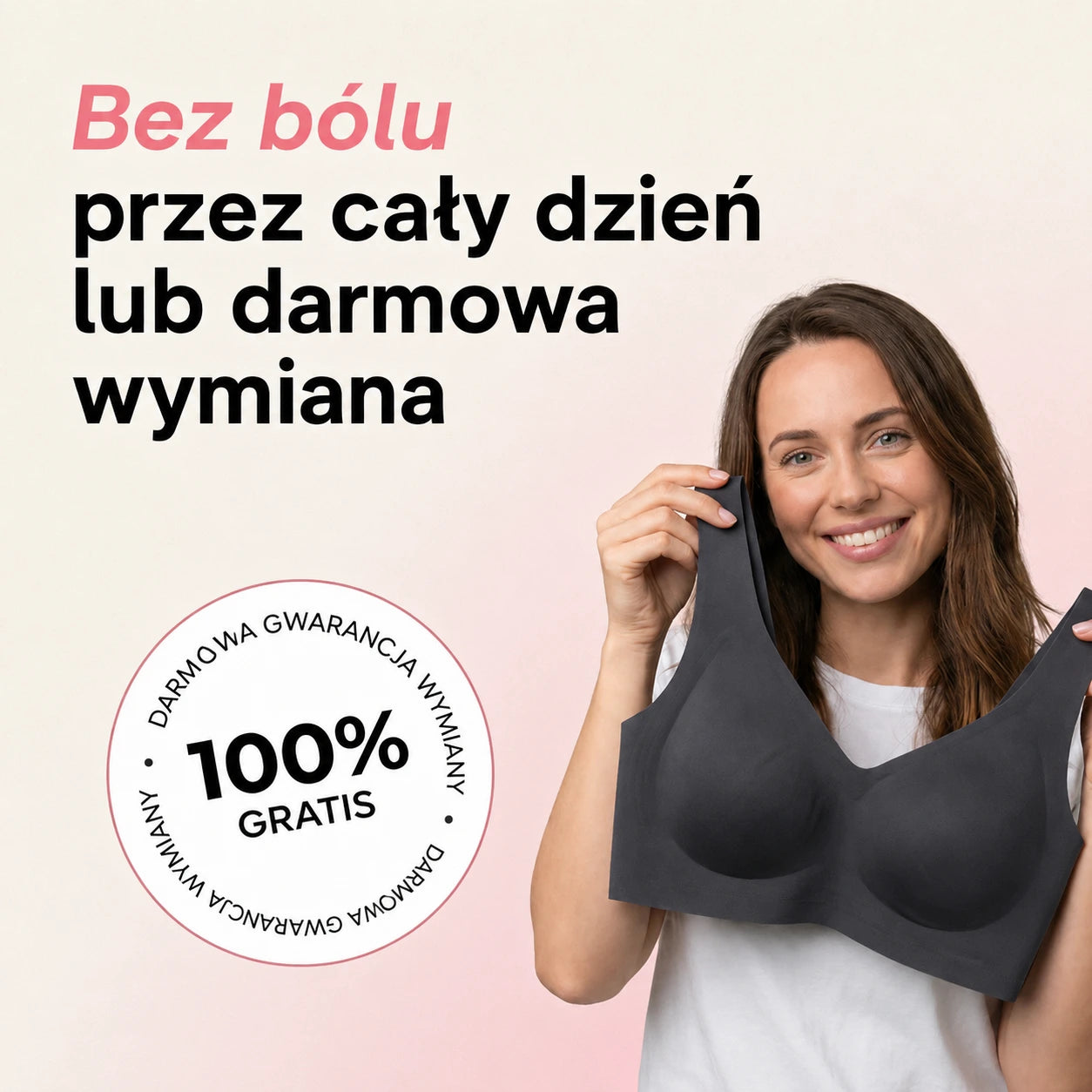 TOKLER – Bezszwowy Biustonosz Premium – Pakiet Gratis