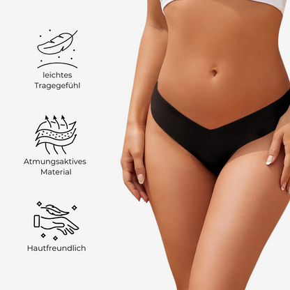 NUBELLE - Nahtloser V-Shape Slip 3er Set