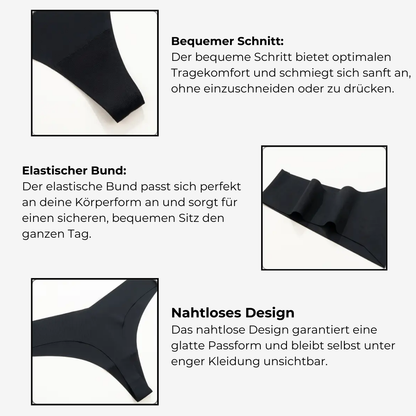 NUBELLE - Nahtloser V-Shape Slip 3er Set